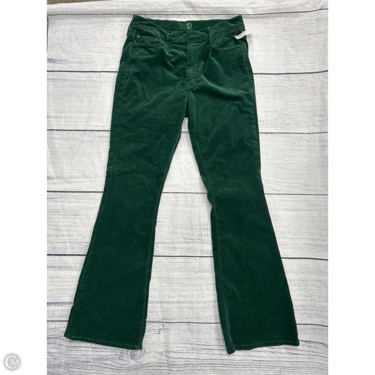 Pants Corduroy By Mother In Green, Size: 10