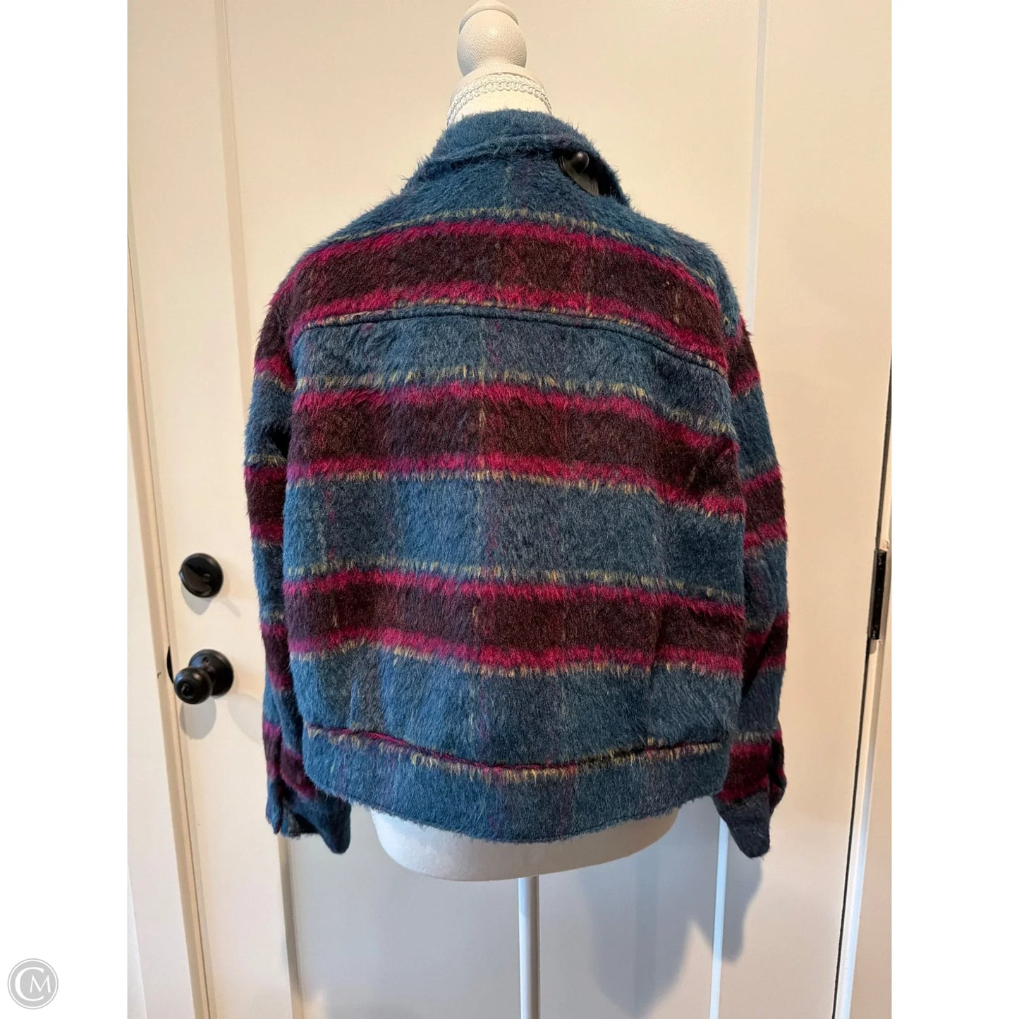 Jacket Shirt By G By Giuliana In Blue, Size: M
