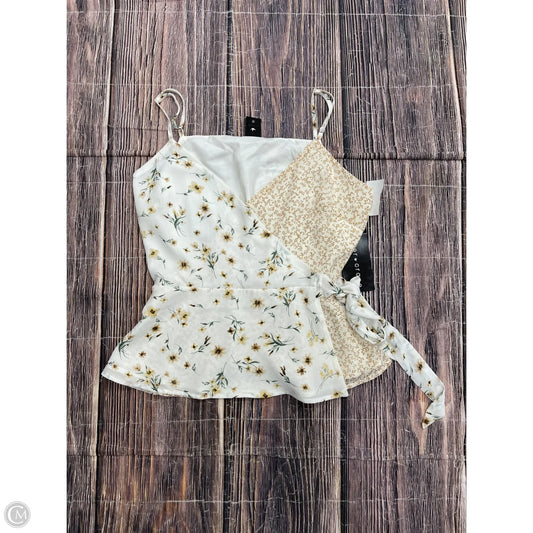 Tank Top By Paper Crane In White, Size: S