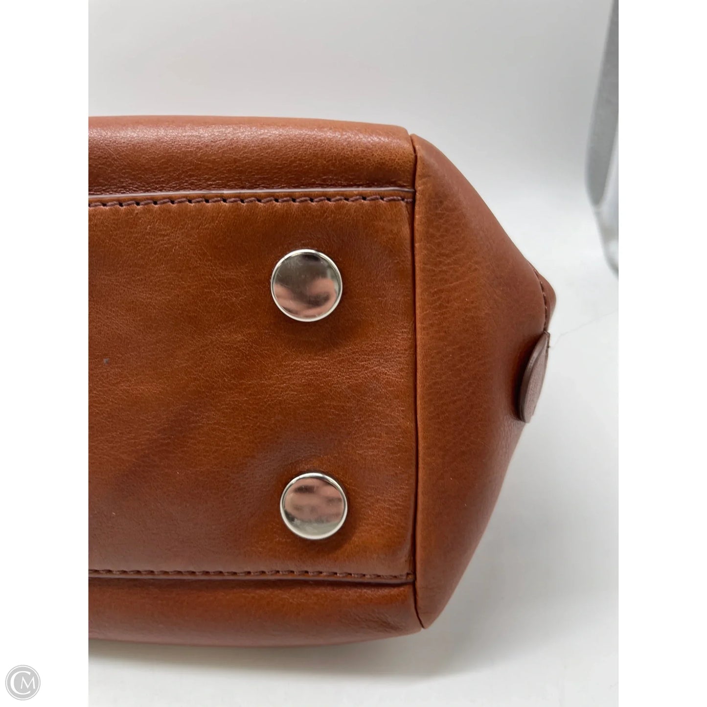 Crossbody Leather By Fossil, Size: Medium