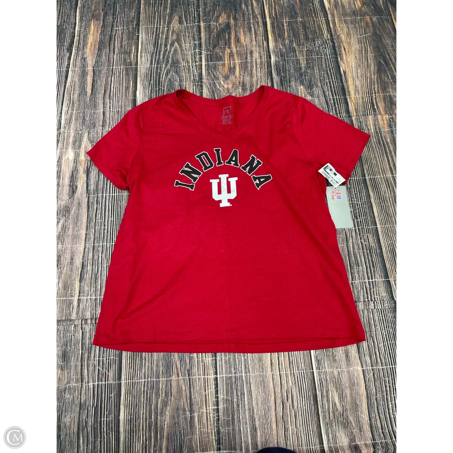 Top Short Sleeve By Clothes Mentor In Red, Size: Xl