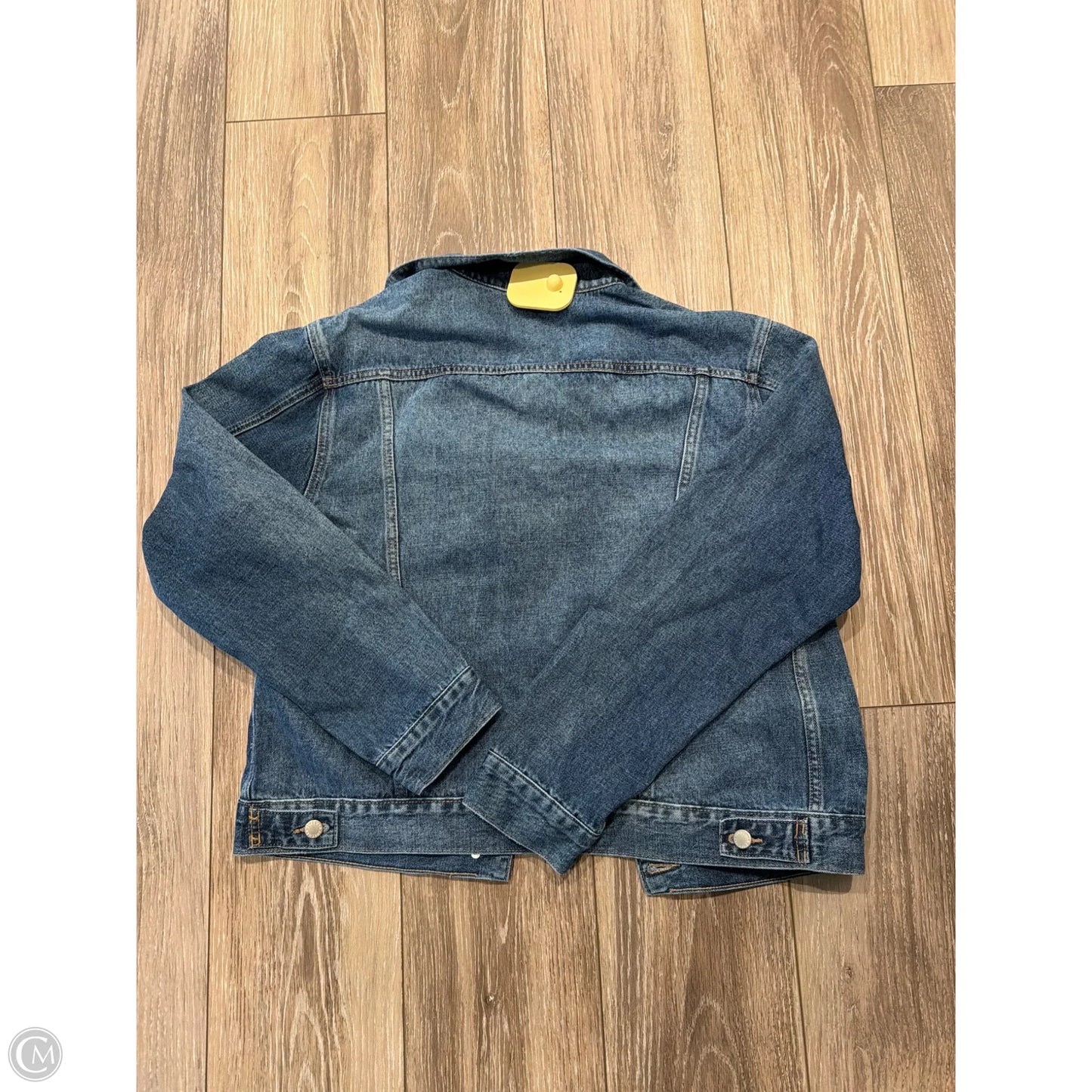 Jacket Denim By Just Usa In Blue Denim, Size: M