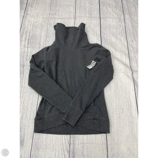 Athletic Sweatshirt Collar By Lululemon In Grey, Size: 2