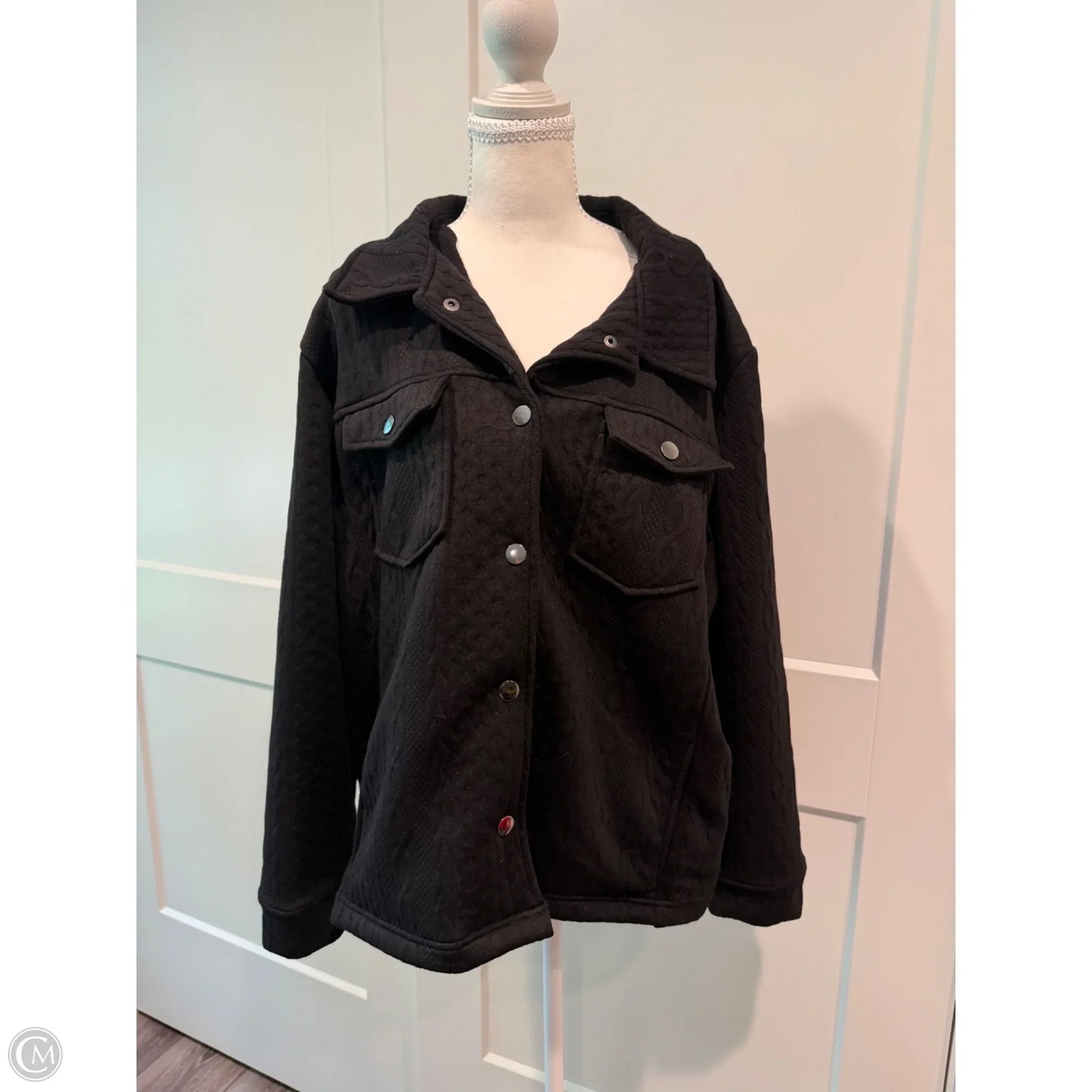 Jacket Other By Onque In Black, Size: 2x