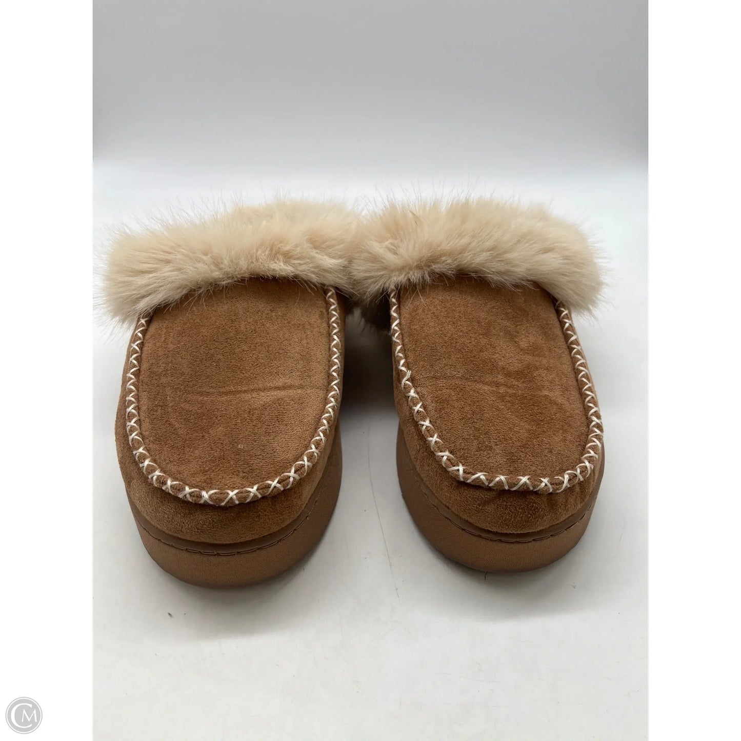 Shoes Flats By Clothes Mentor In Brown, Size: 9