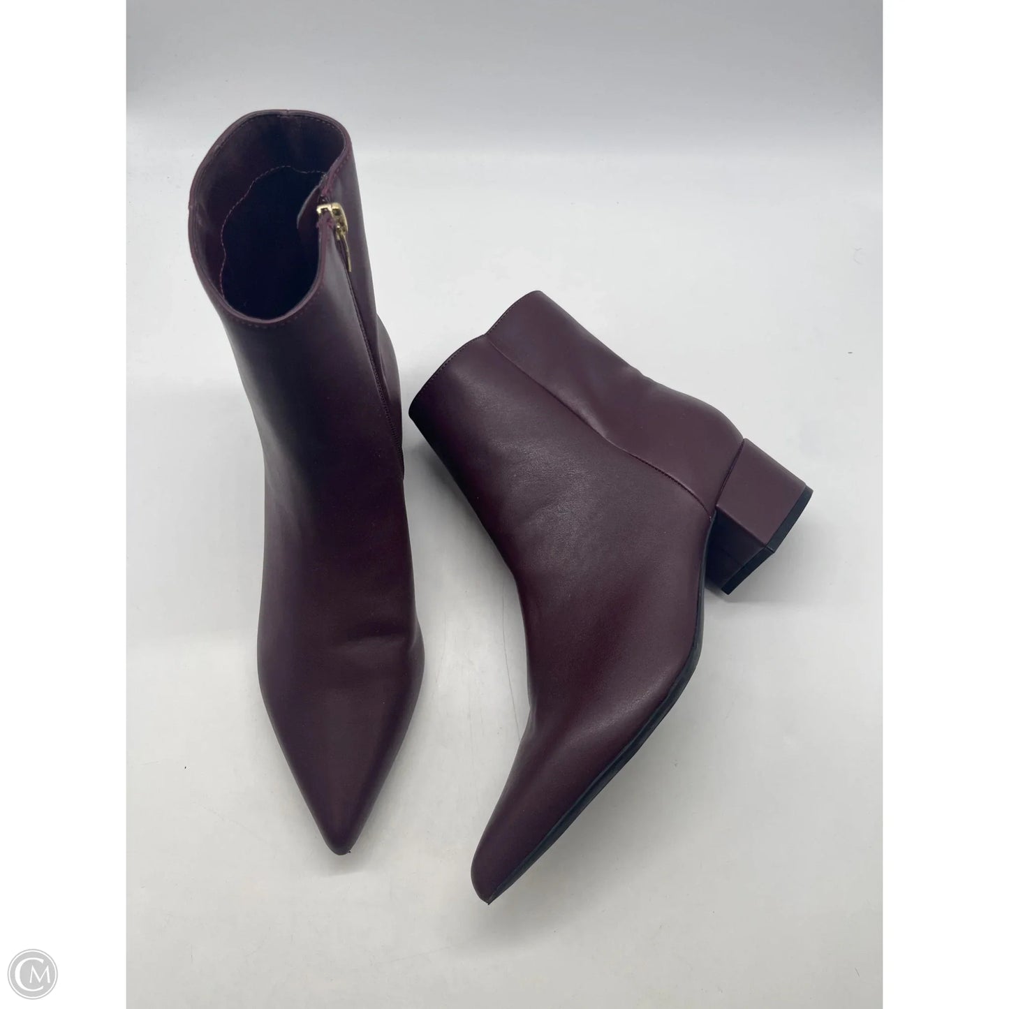 Boots Ankle Heels By Marc Fisher In Red, Size: 9