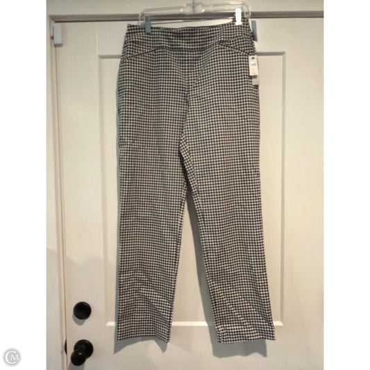 Pants Dress By Talbots In Black & White, Size: 10