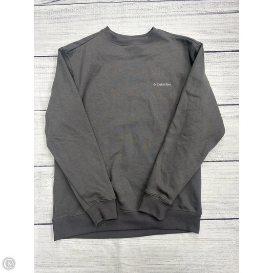 Sweatshirt Crewneck By Columbia In Grey, Size: M