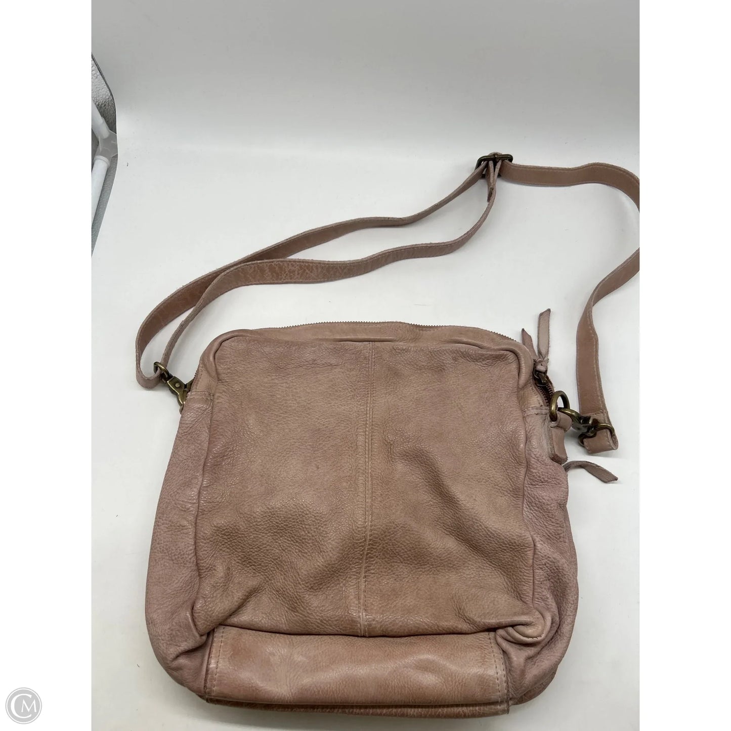 Crossbody Leather By Cmc, Size: Medium