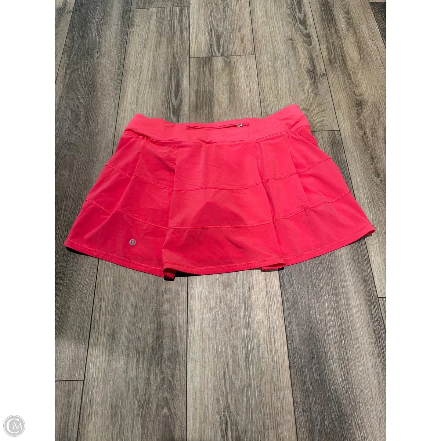 Athletic Skort By Lululemon In Pink, Size: 10