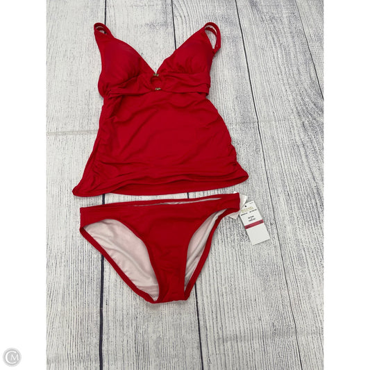 Swimsuit 2pc By Michael By Michael Kors In Red, Size: Xs