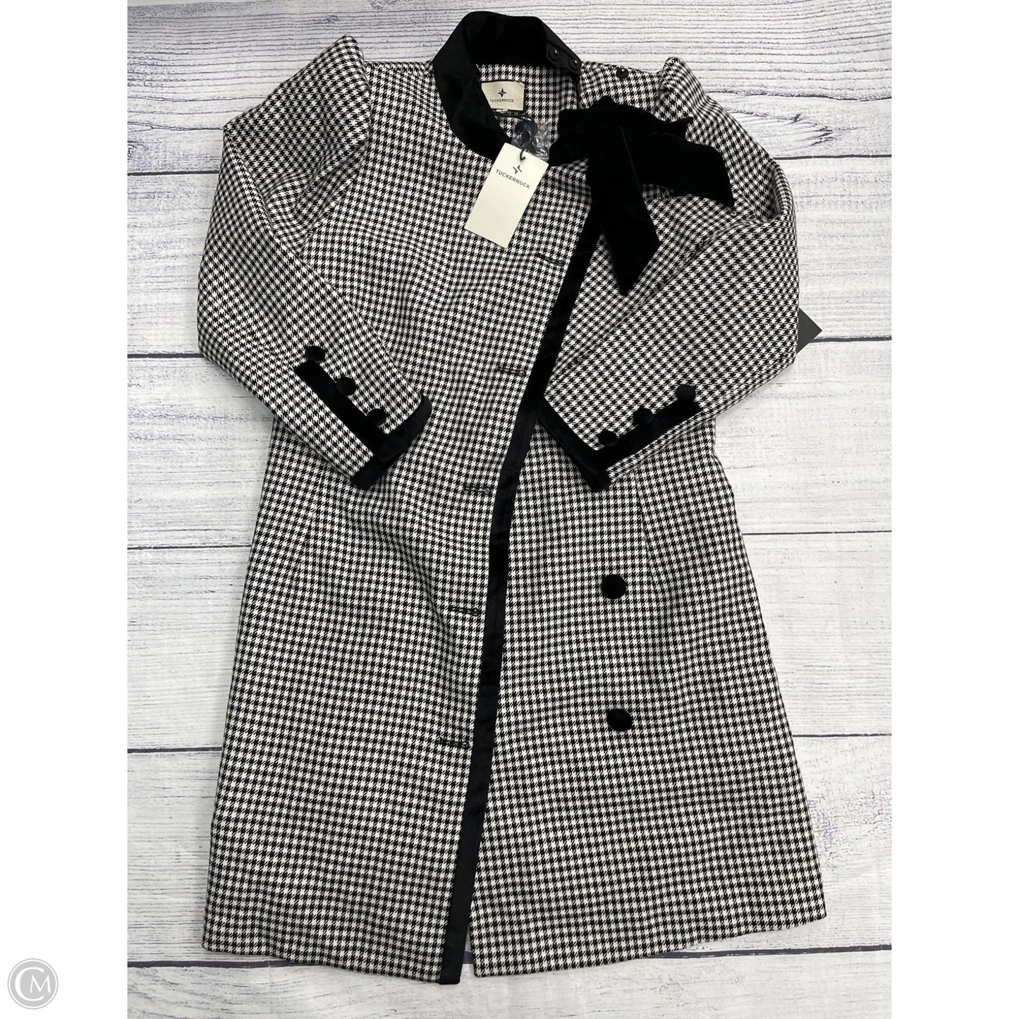 Jacket Other By Tuckernuck In Black & White, Size: S