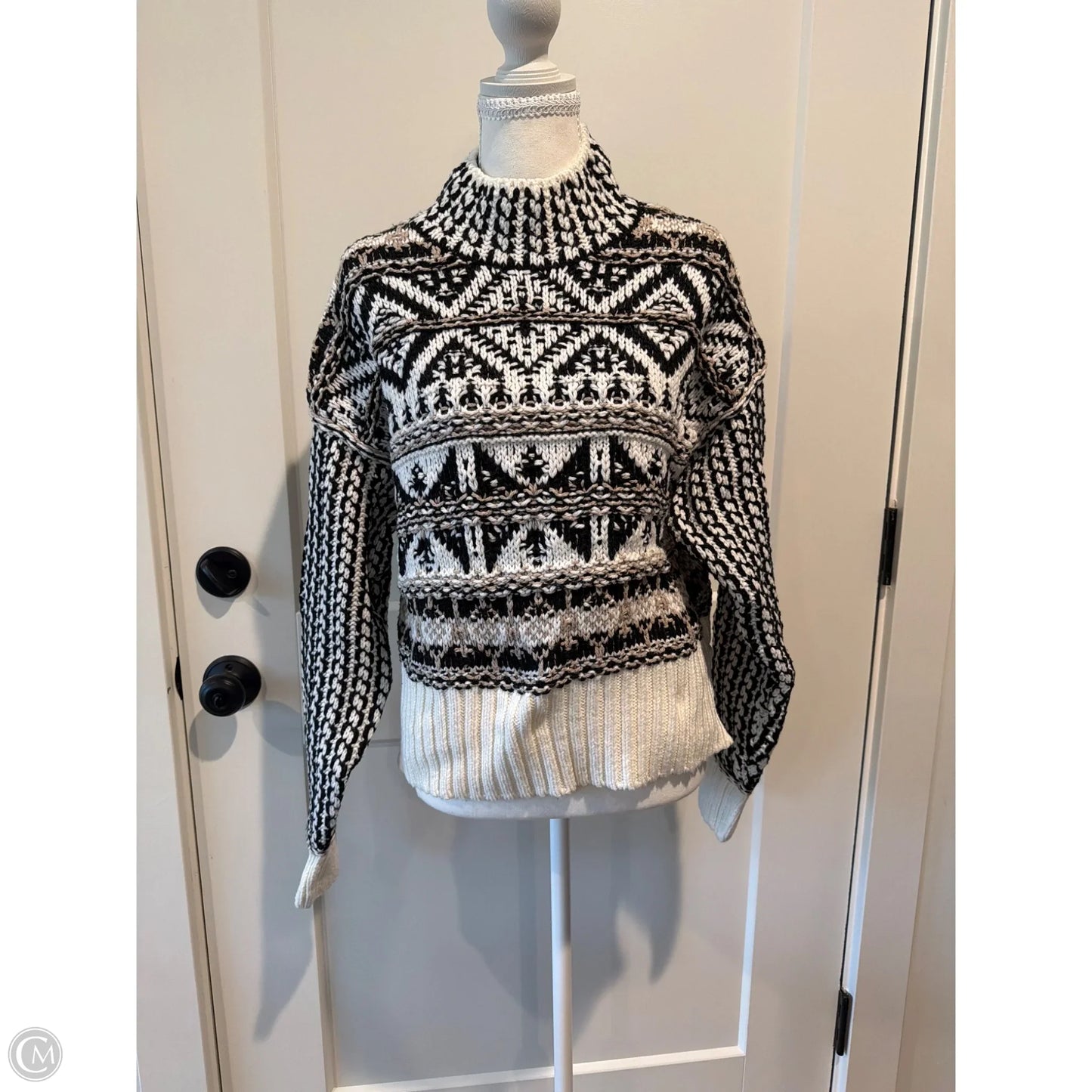 Sweater By Ophelia Roe In Black, Size: L