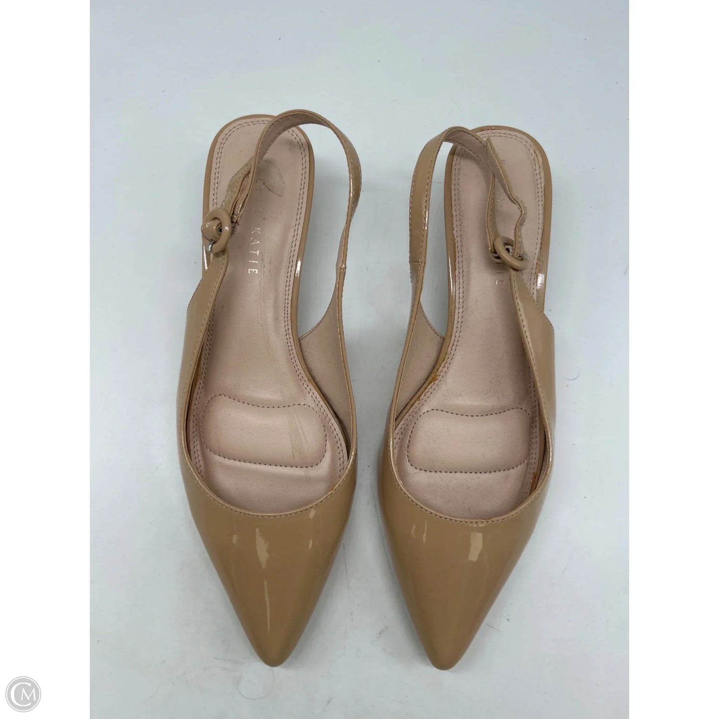 Shoes Heels Kitten By Kelly And Katie In Tan, Size: 9