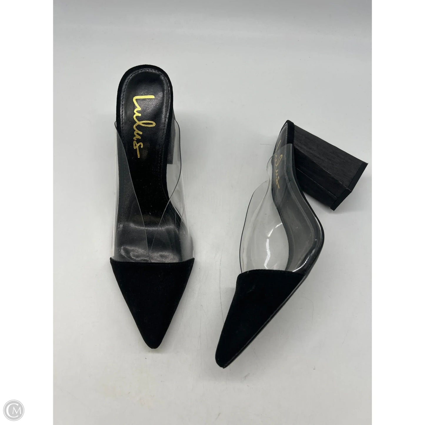 Shoes Heels Block By Lulus In Black, Size: 9