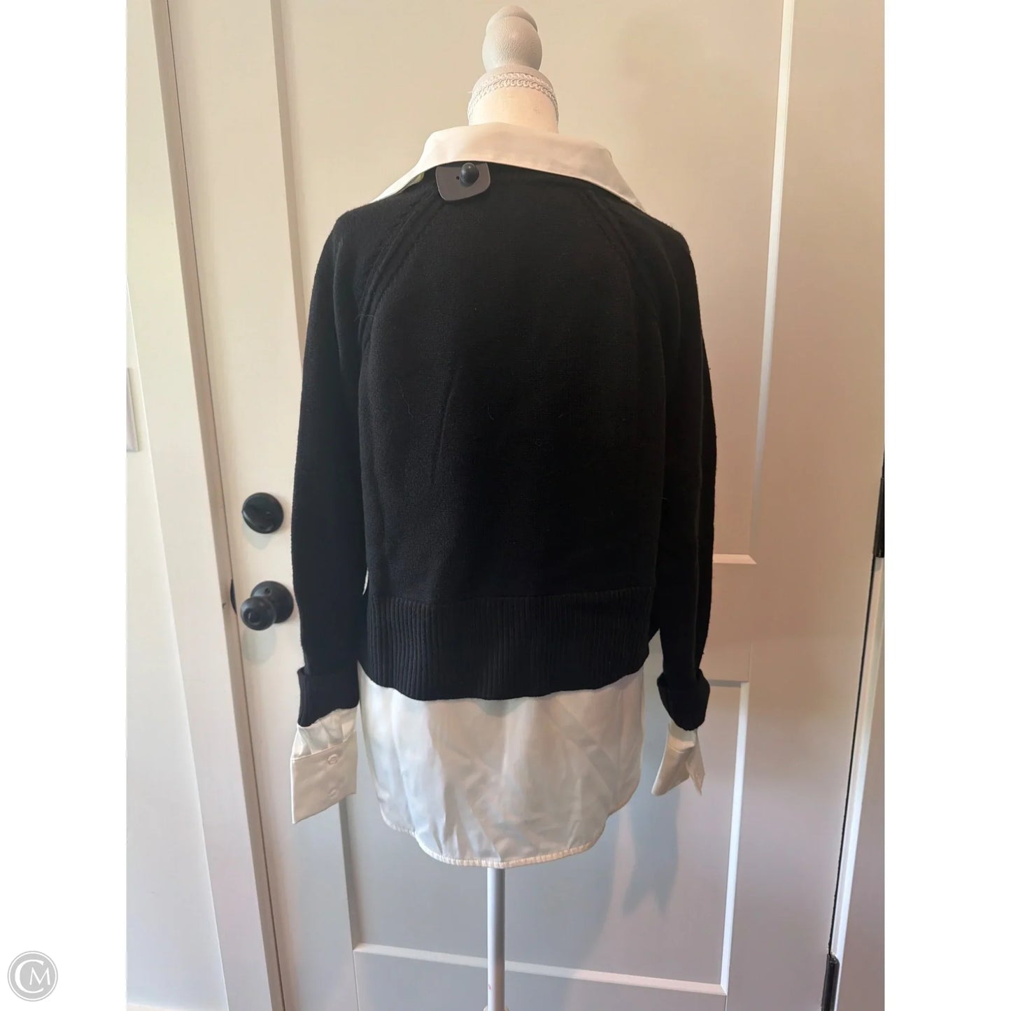 Sweater By Elan In Black, Size: Xs