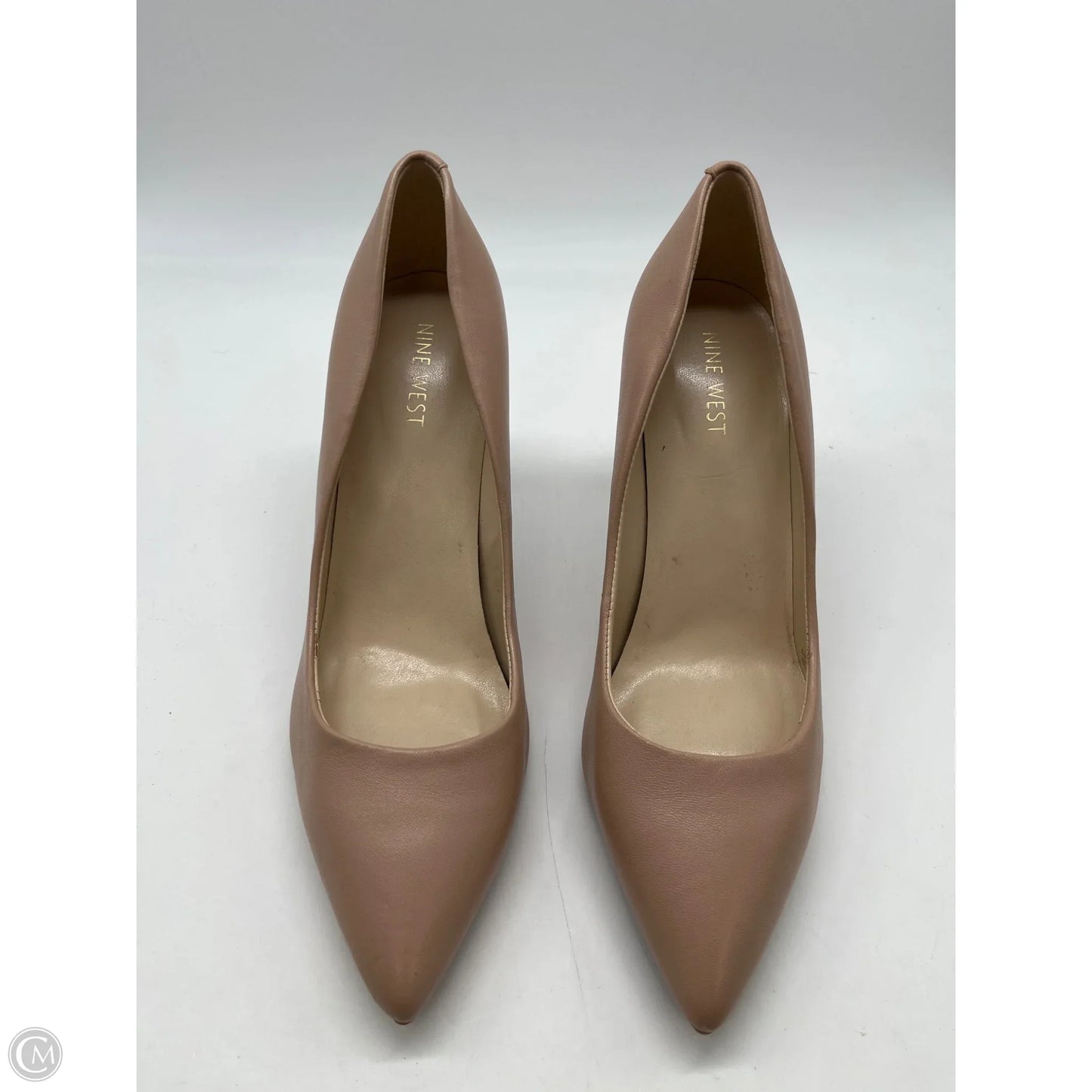 Shoes Heels Stiletto By Nine West In Tan, Size: 8.5