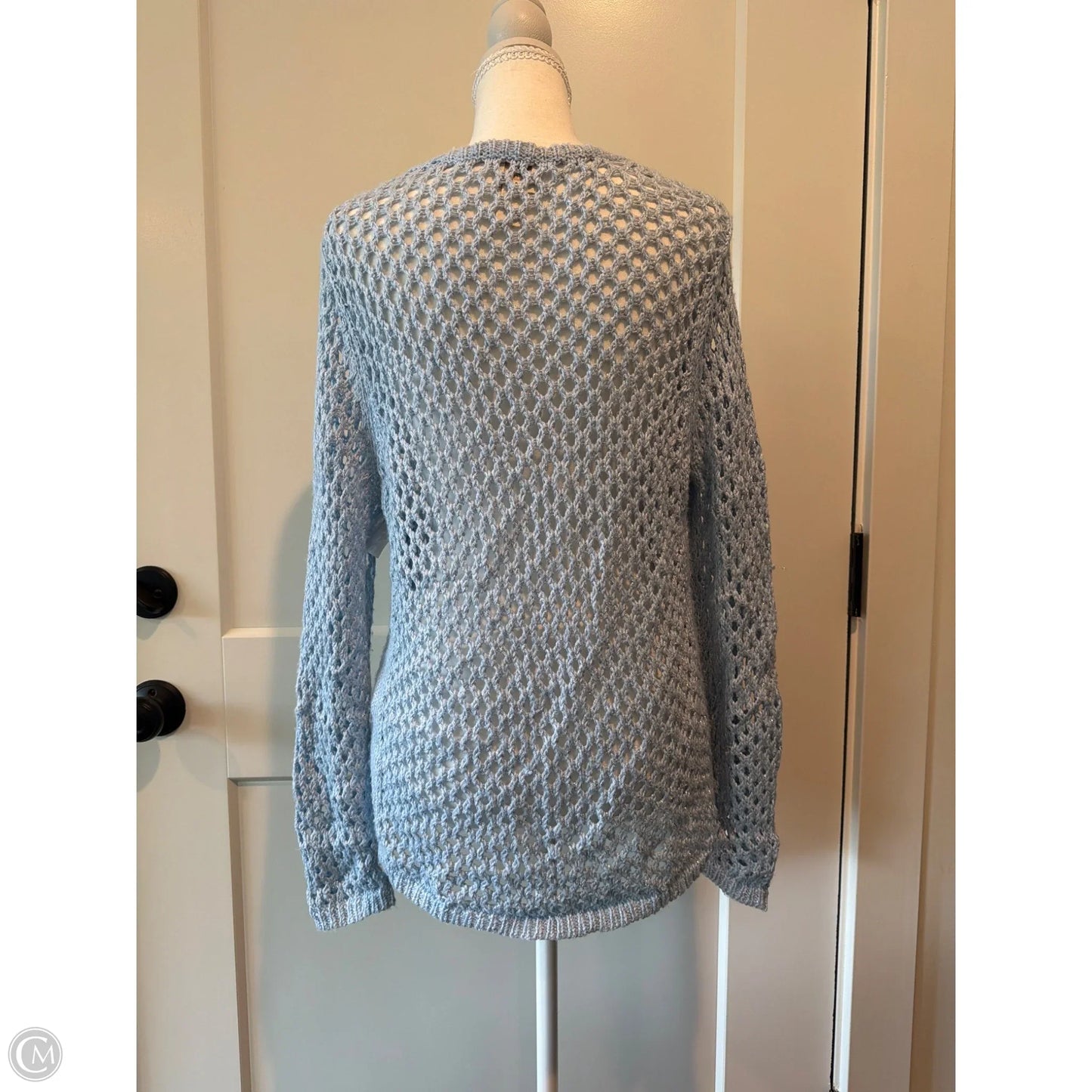 Sweater By Chicos In Blue, Size: M