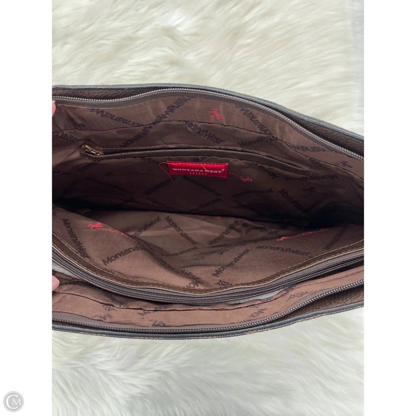 Handbag By Montana West, Size: Large