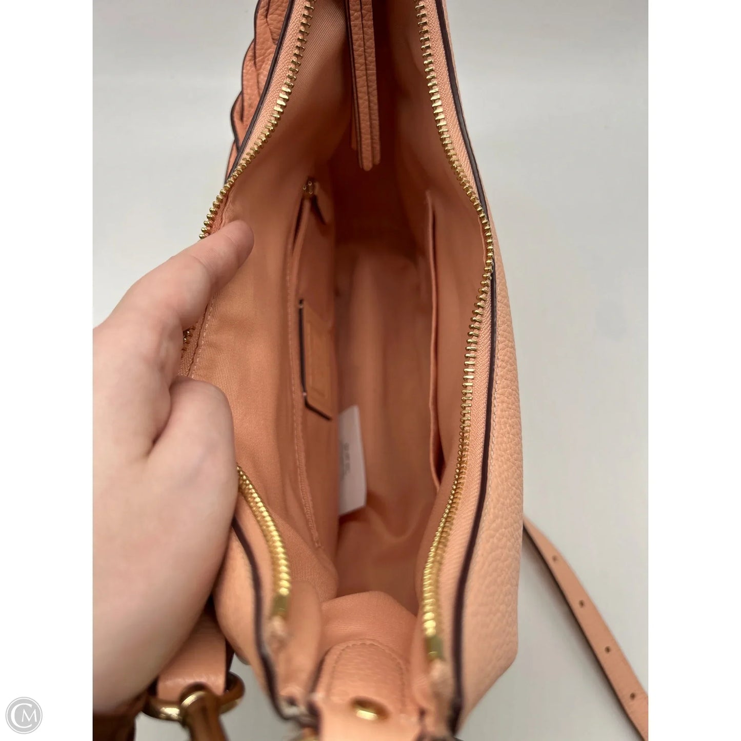 Crossbody Designer By Coach, Size: Medium