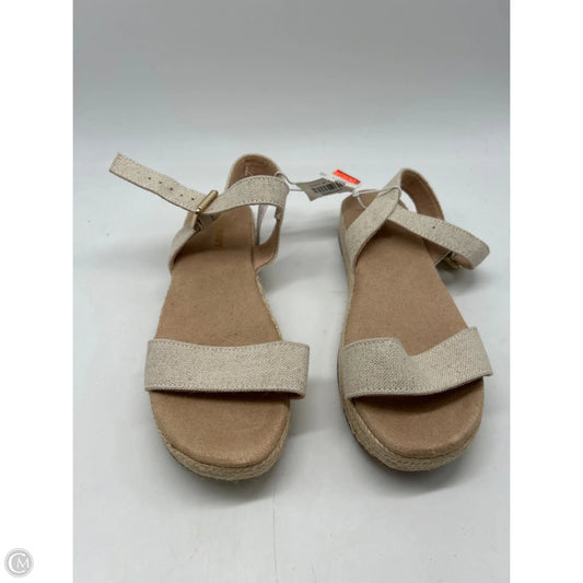Sandals Flats By Old Navy In Cream, Size: 6