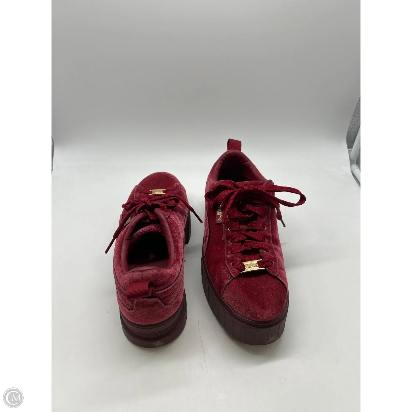 Shoes Sneakers By Puma In Red, Size: 9.5
