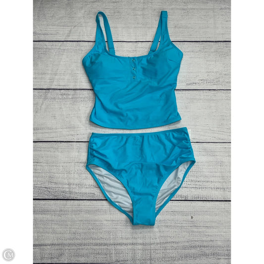 Swimsuit 2pc By Clothes Mentor In Blue, Size: M