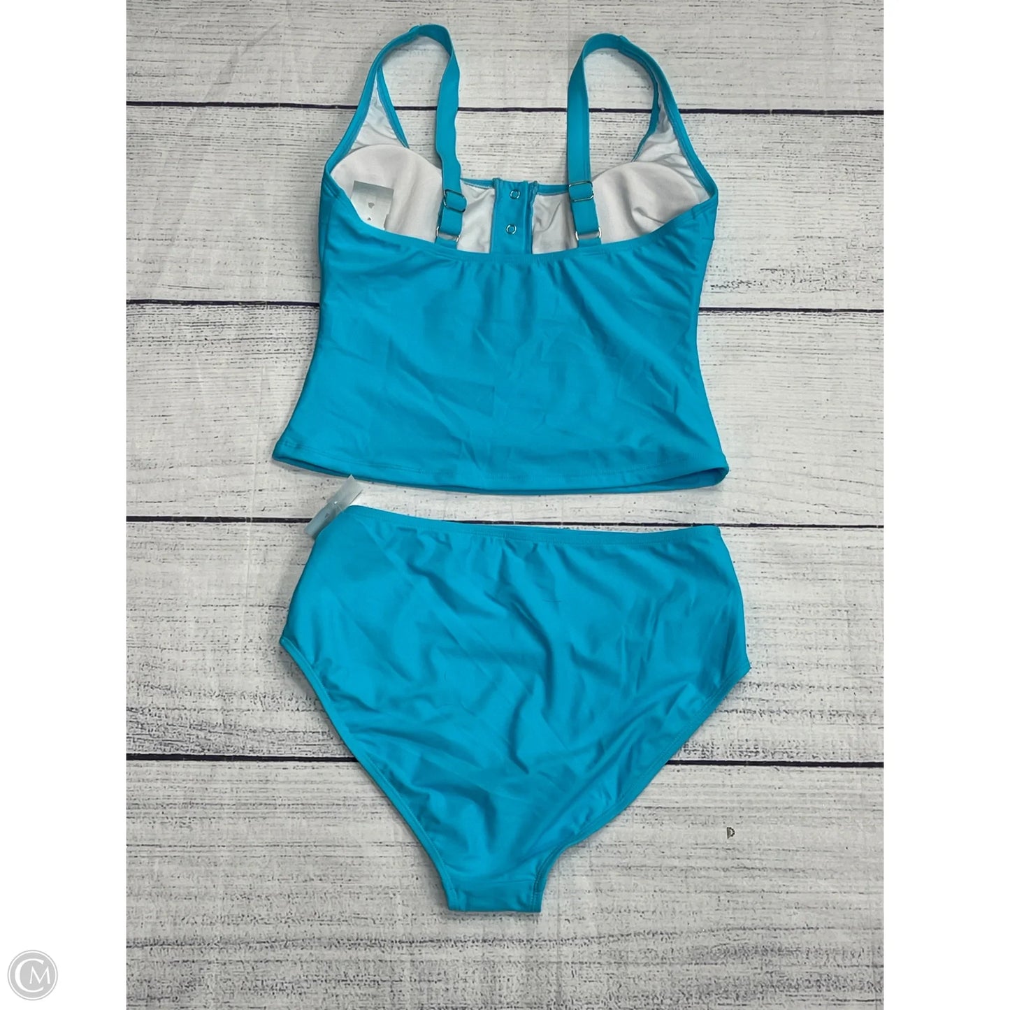 Swimsuit 2pc By Clothes Mentor In Blue, Size: M
