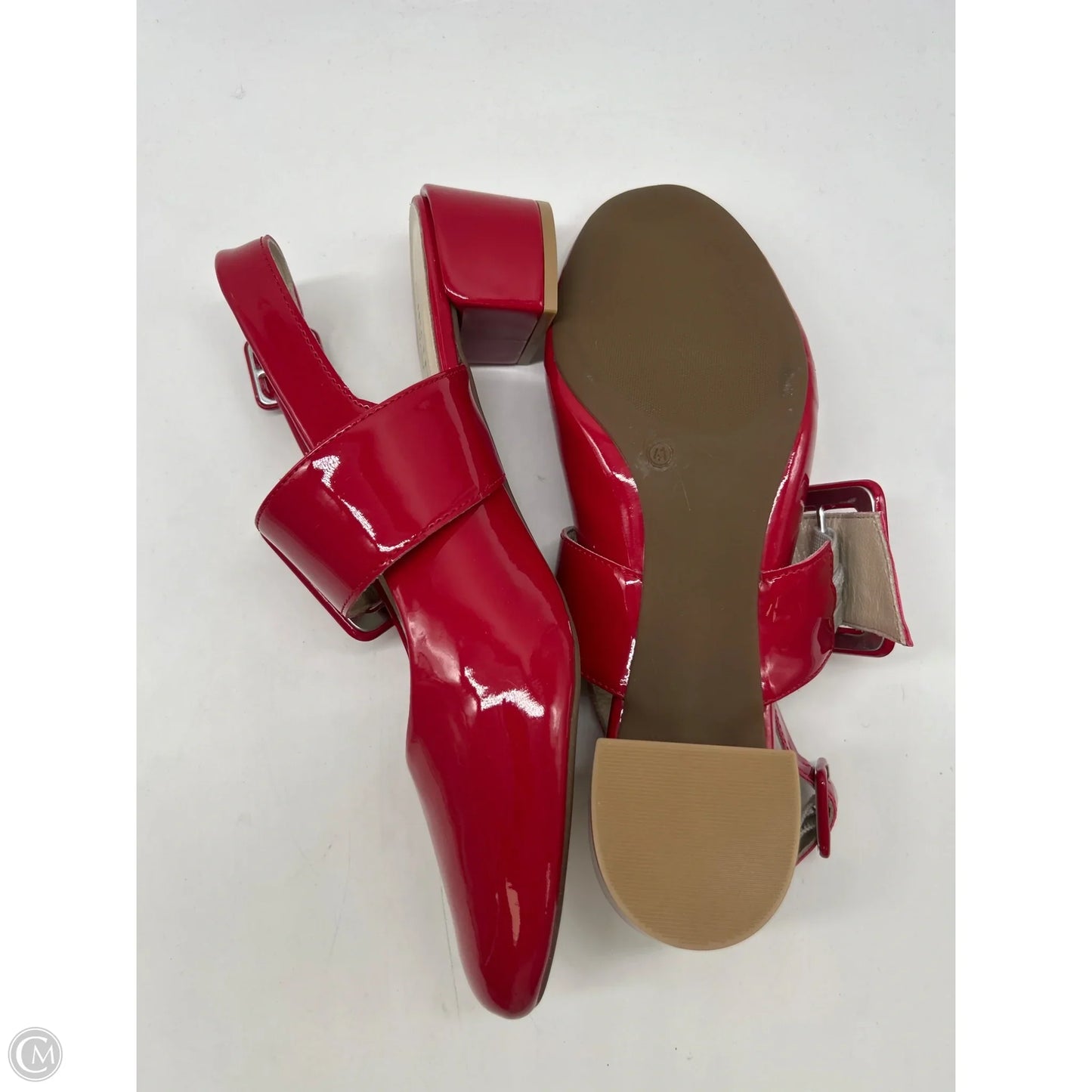 Shoes Heels Kitten By Cma In Red, Size: 10