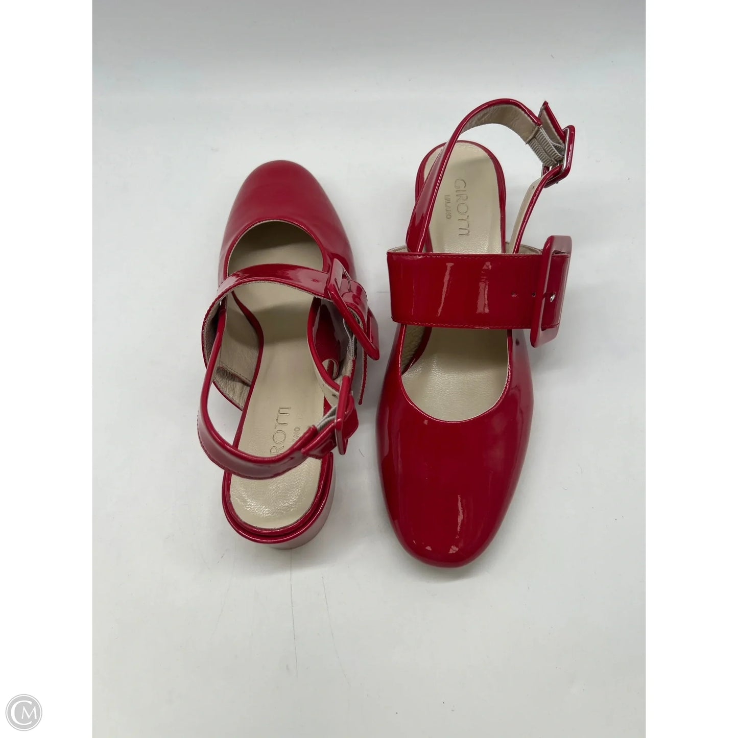 Shoes Heels Kitten By Cma In Red, Size: 10