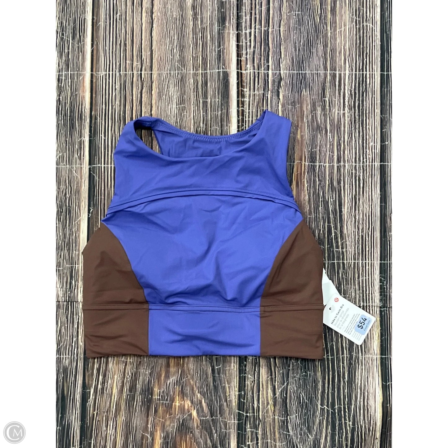 Athletic Bra By Lululemon In Purple, Size: 4