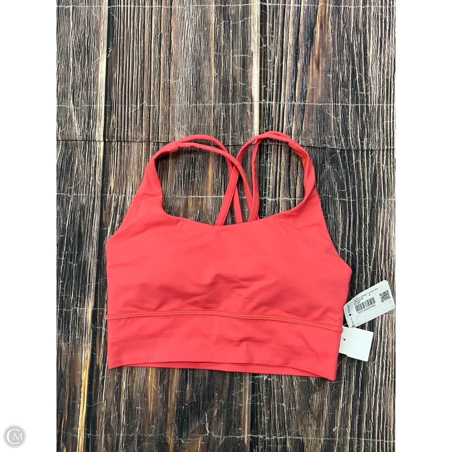 Athletic Bra By Lululemon In Pink, Size: 4