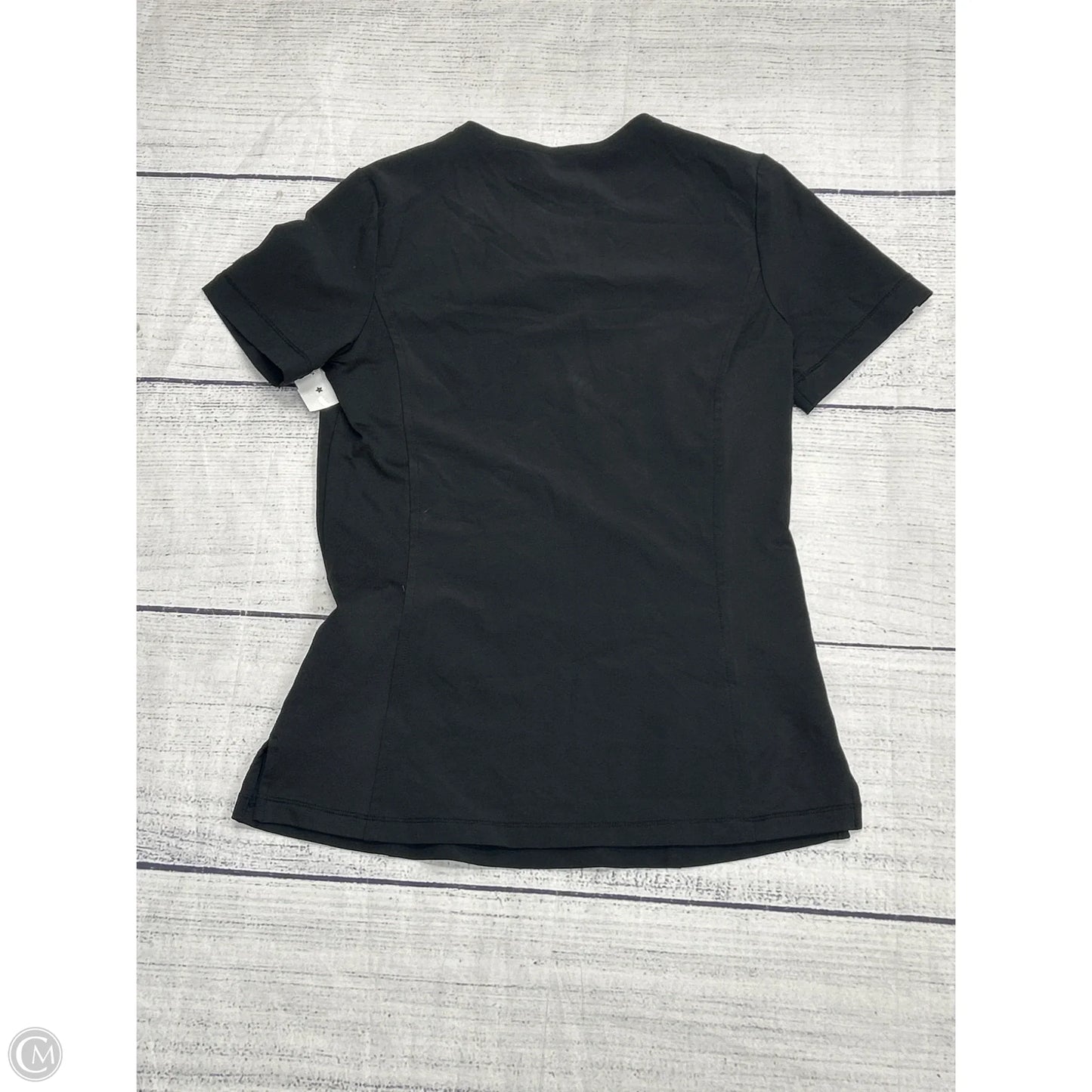 Top Short Sleeve By Epic In Black, Size: Xxs