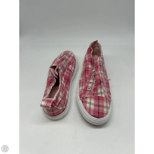 Shoes Sneakers By Corkys In Pink, Size: 10