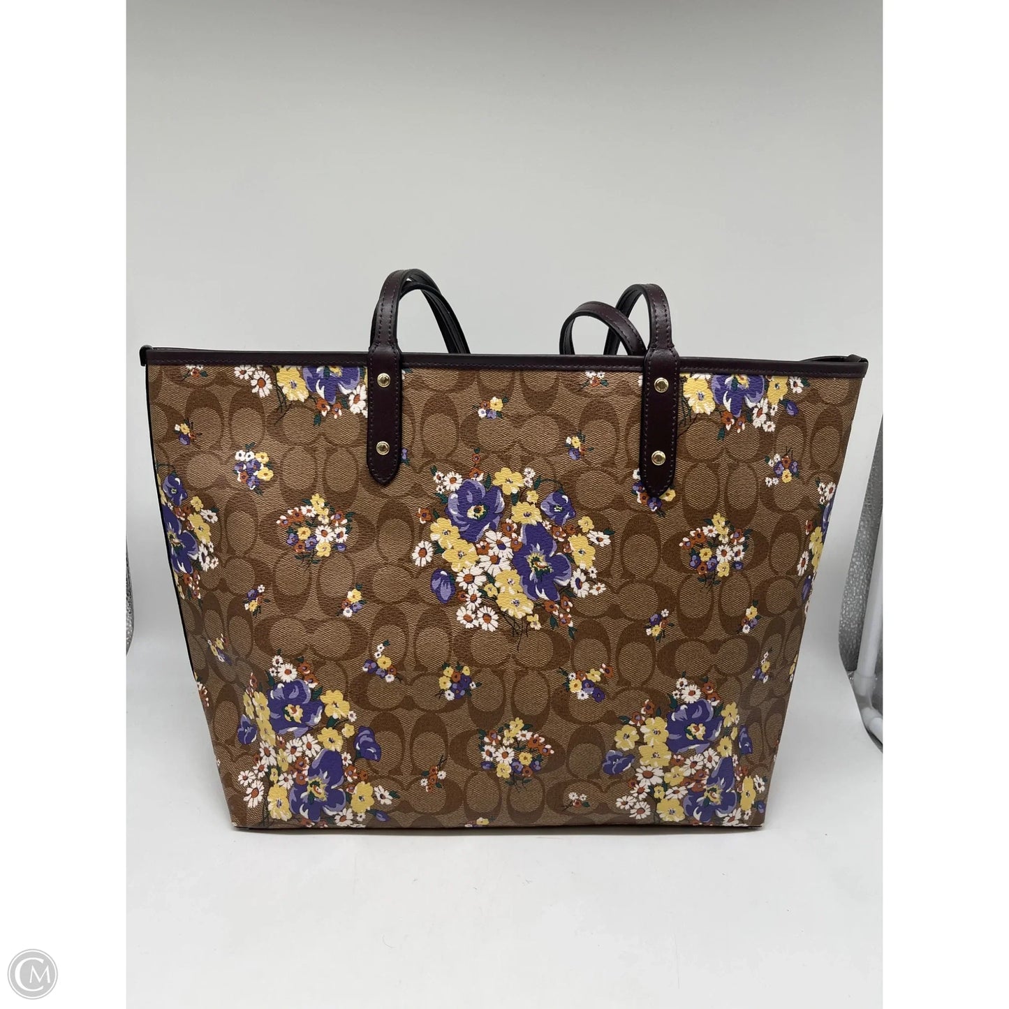 Tote Designer By Coach, Size: Large