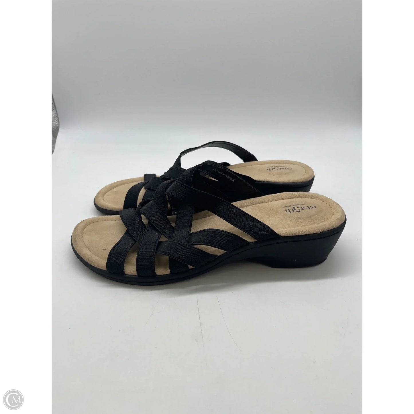 Sandals Flats By East 5th In Black, Size: 12