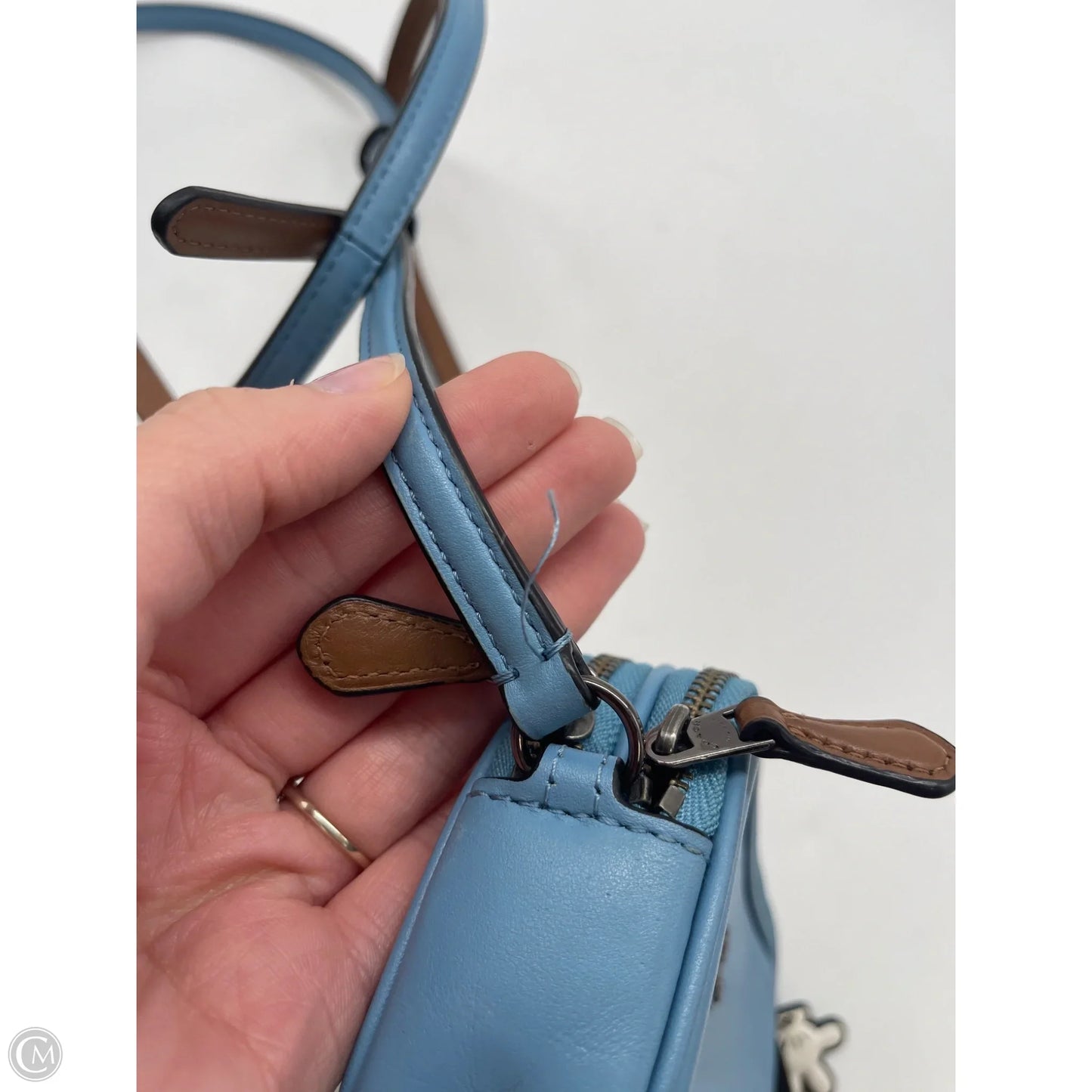 Crossbody Designer By Coach, Size: Small