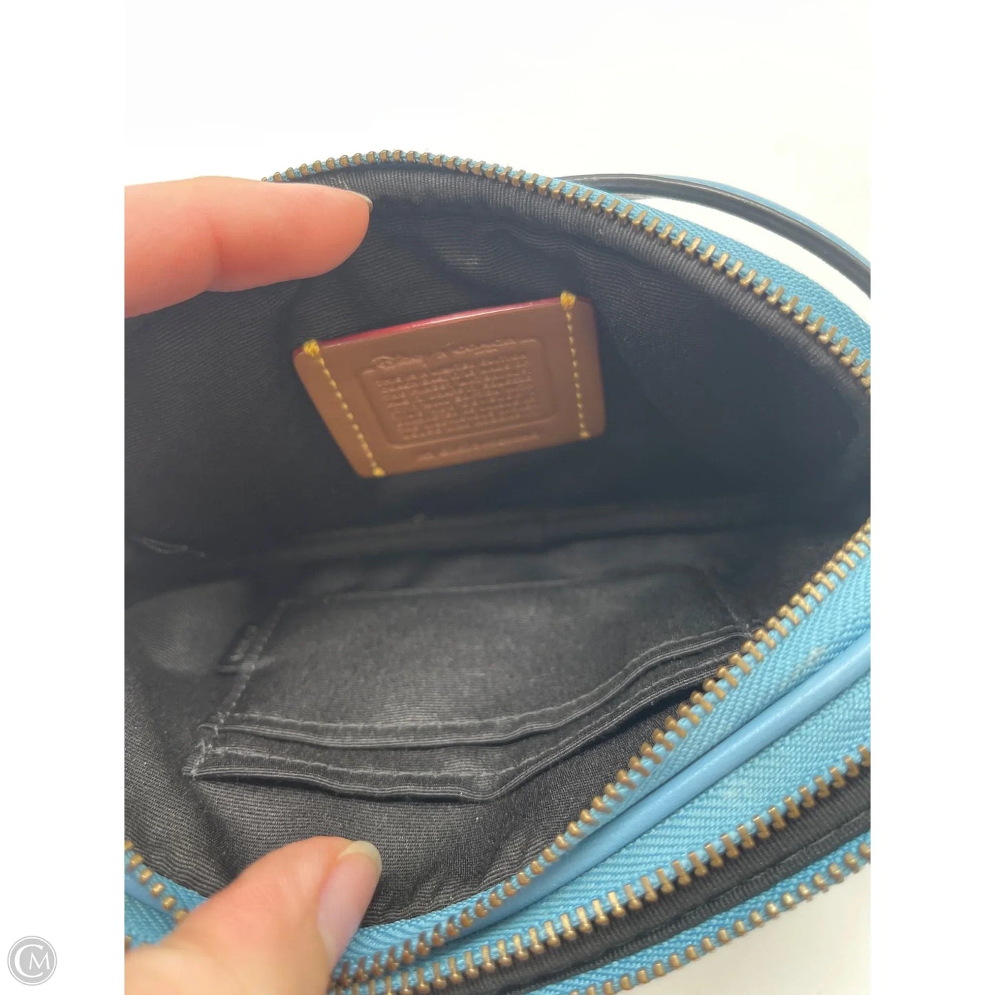 Crossbody Designer By Coach, Size: Small