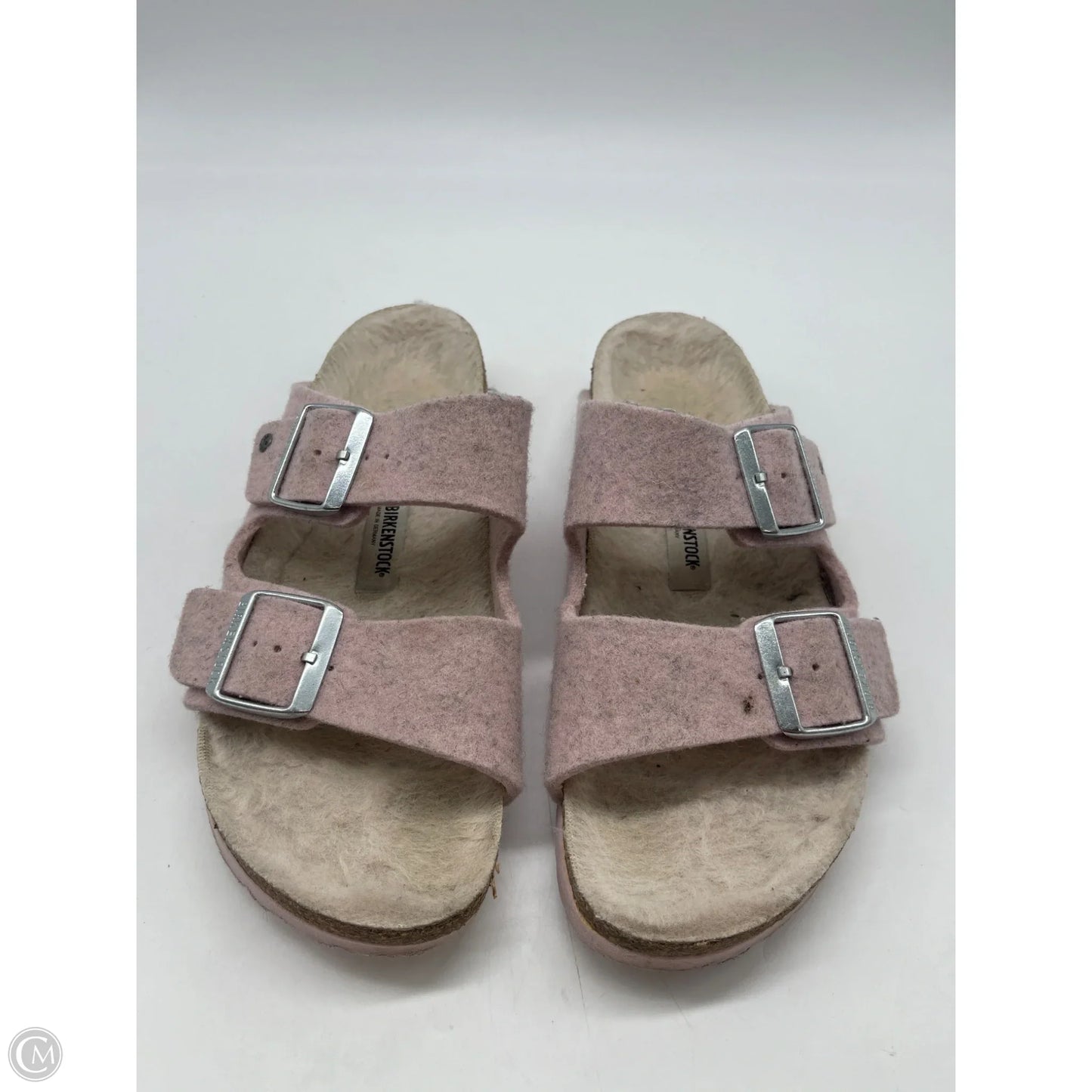 Sandals Flats By Birkenstock In Pink, Size: 6