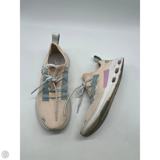 Shoes Athletic By On Cloud In Peach, Size: 8