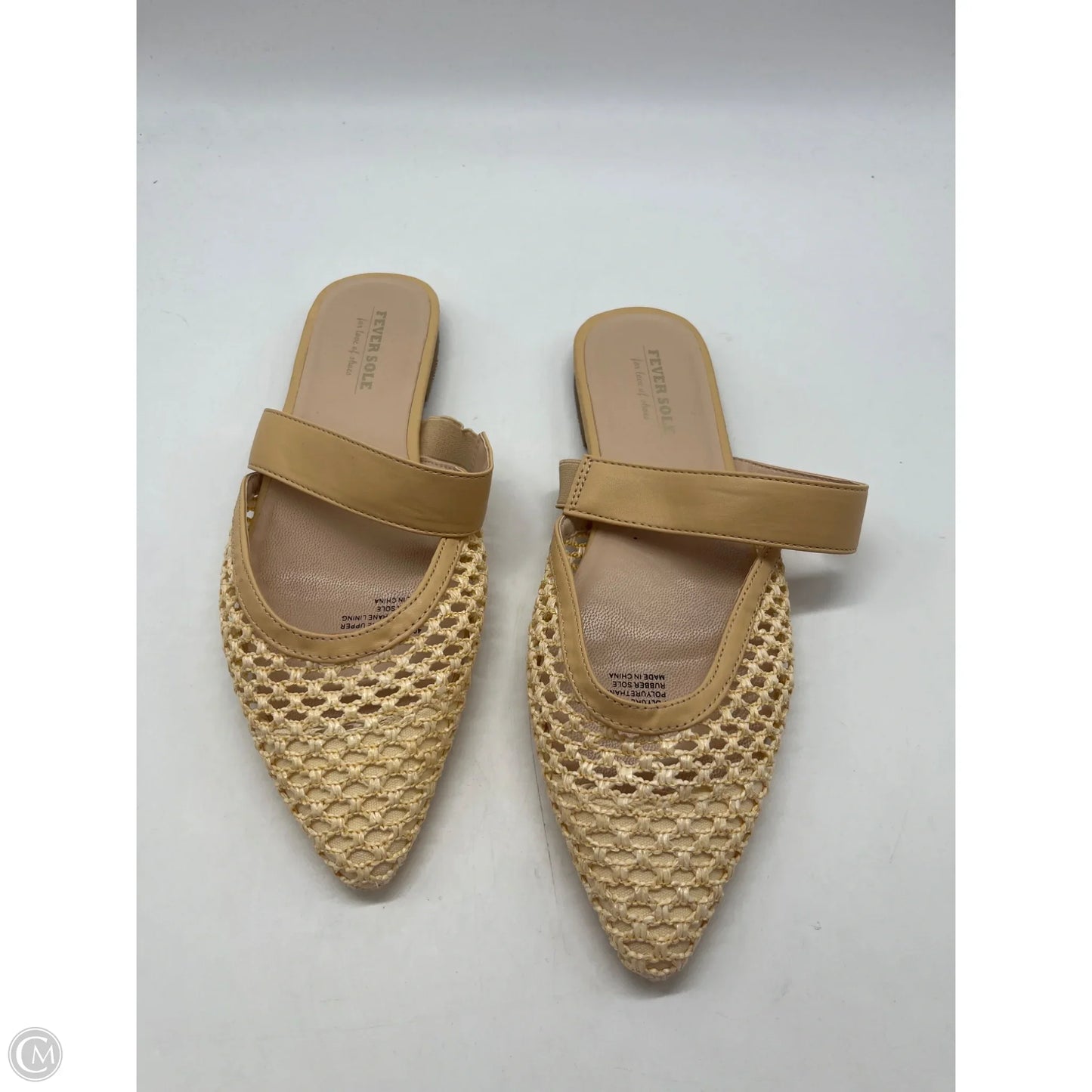Shoes Flats By Clothes Mentor In Tan, Size: 9