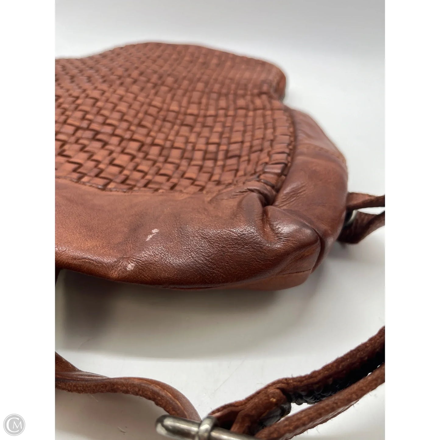 Backpack Leather By Clothes Mentor, Size: Medium