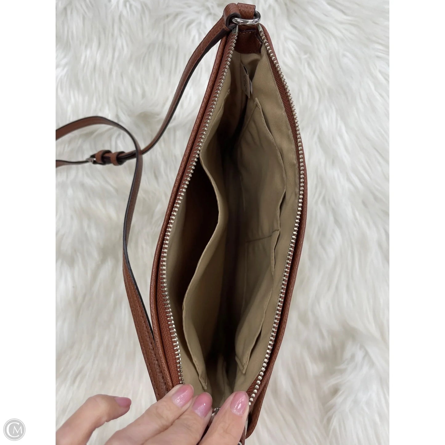 Crossbody Designer By Coach, Size: Medium