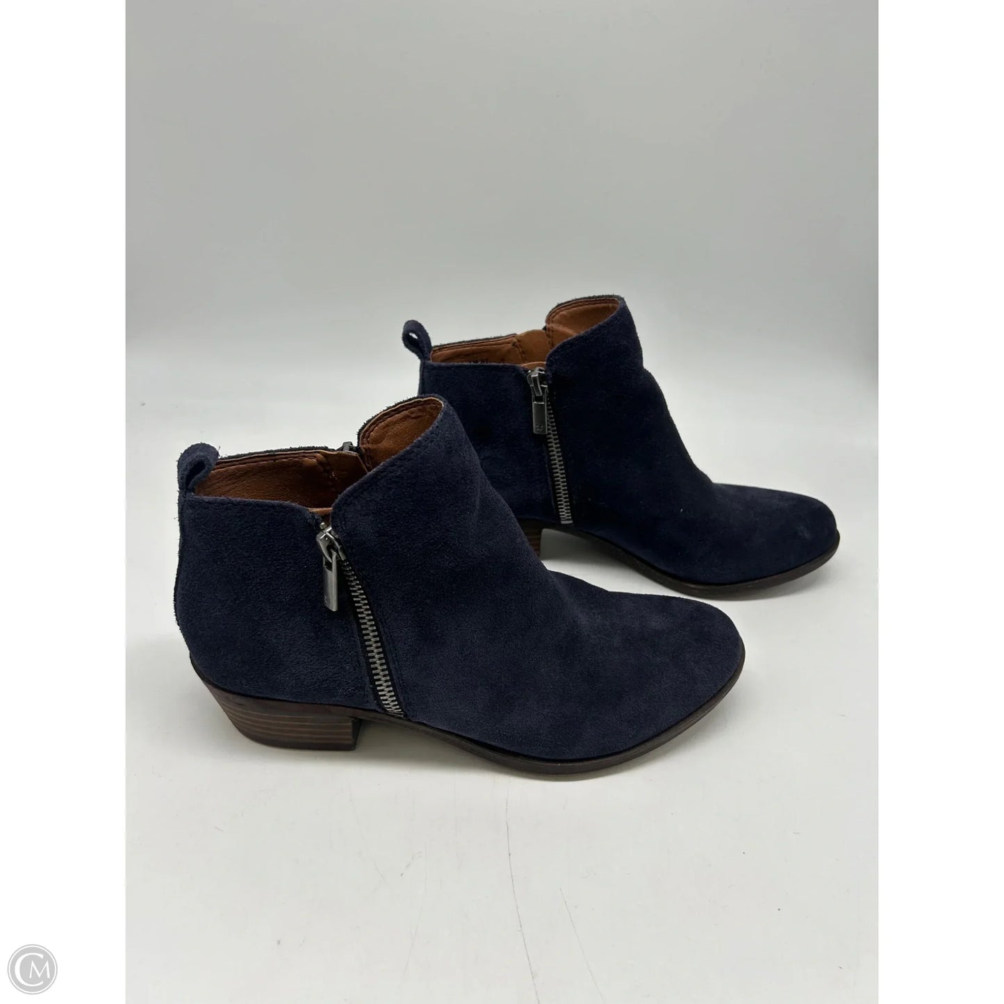 Boots Ankle Flats By Lucky Brand In Blue, Size: 7