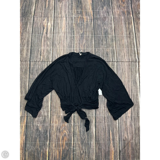 Top Long Sleeve By Free People In Black, Size: S
