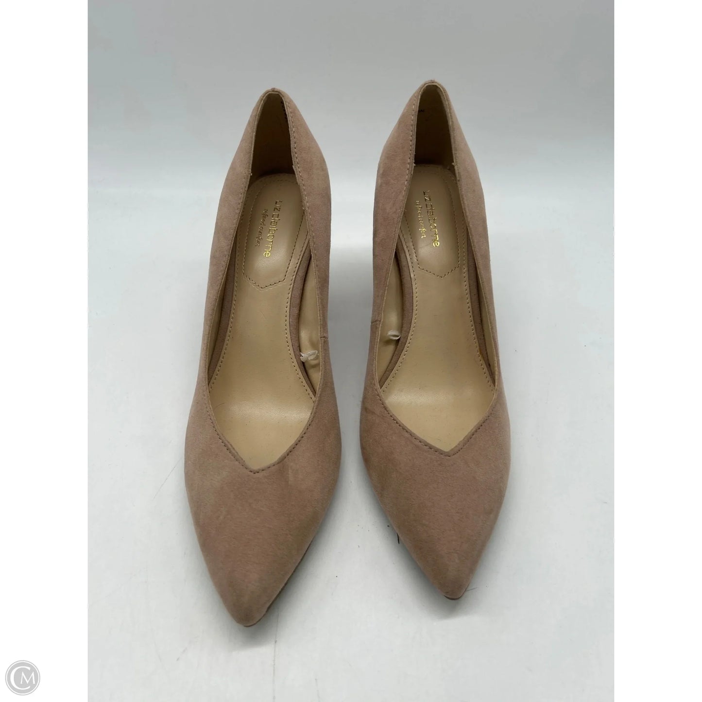 Shoes Heels Block By Liz Claiborne In Tan, Size: 8.5