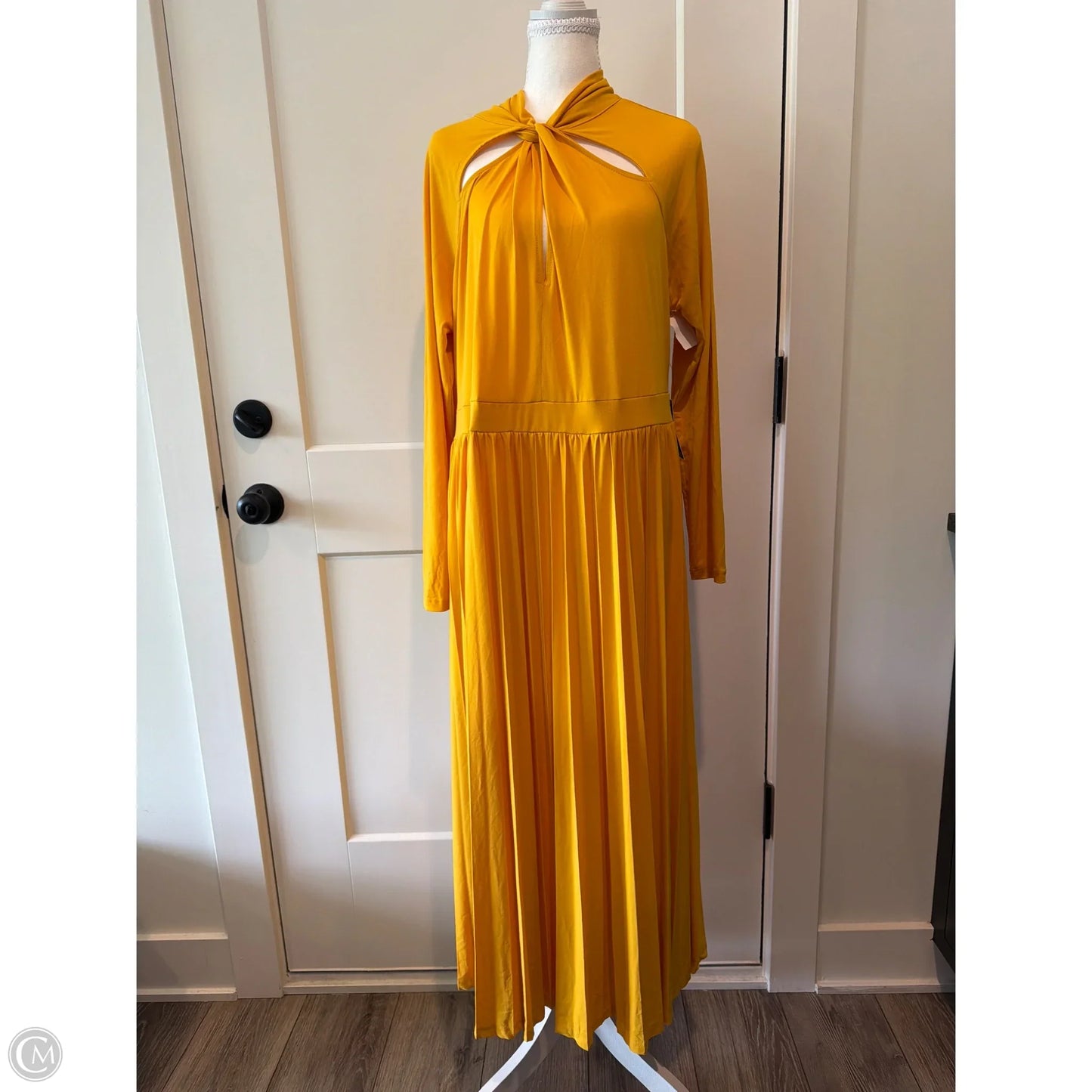 Dress Casual Maxi By Eloquii In Yellow, Size: 14