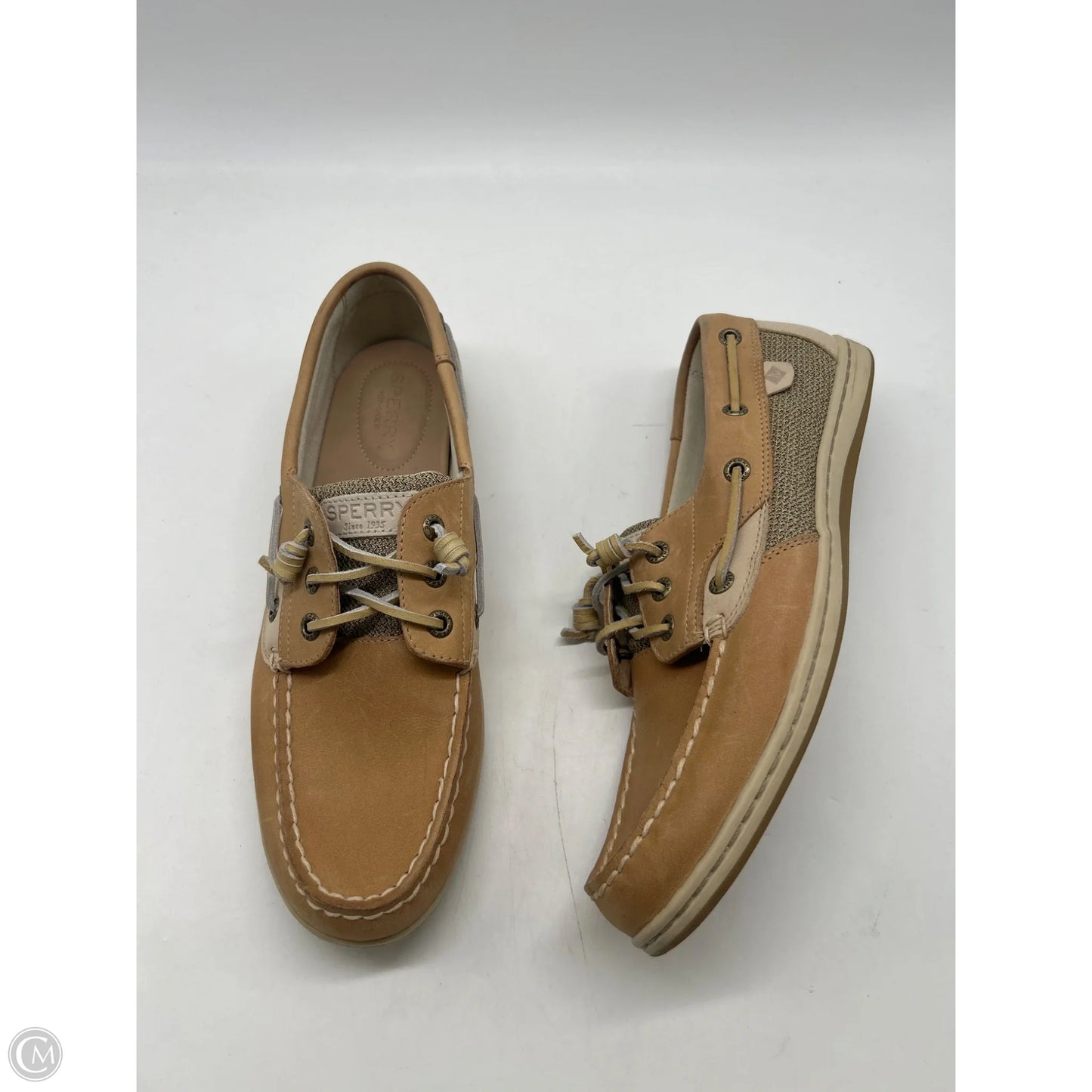 Shoes Flats By Sperry In Tan, Size: 9.5