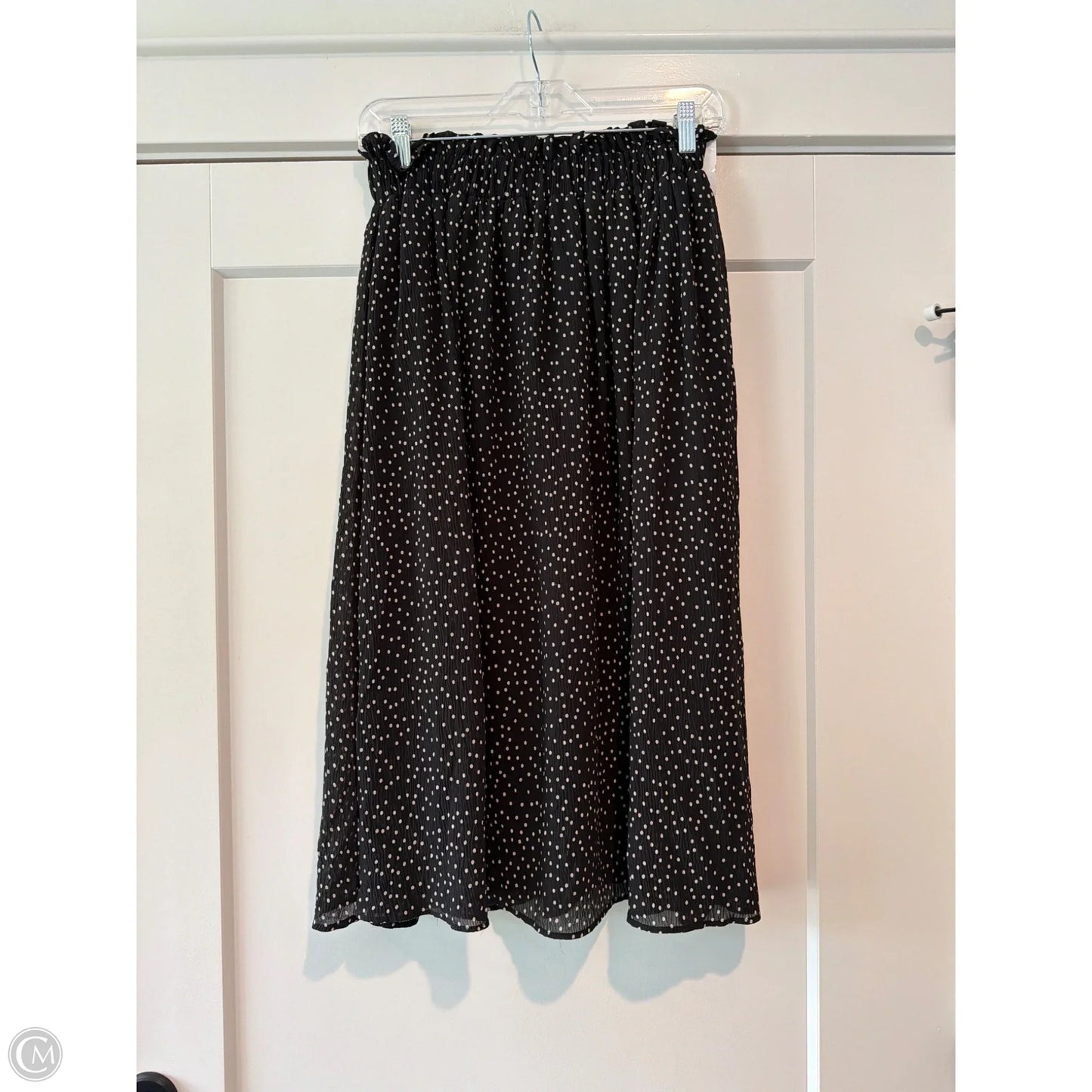 Skirt Maxi By L Love In Polkadot Pattern, Size: M