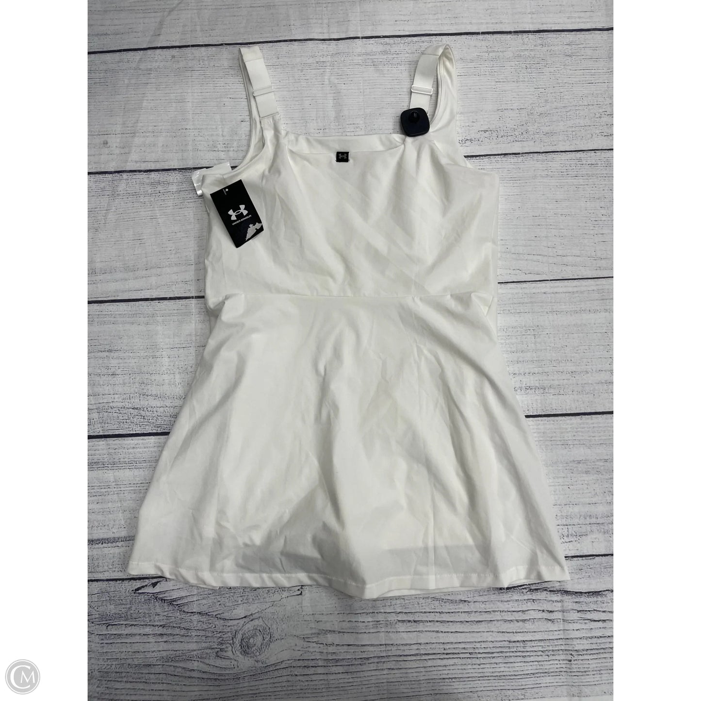 Athletic Dress By Under Armour In White, Size: L